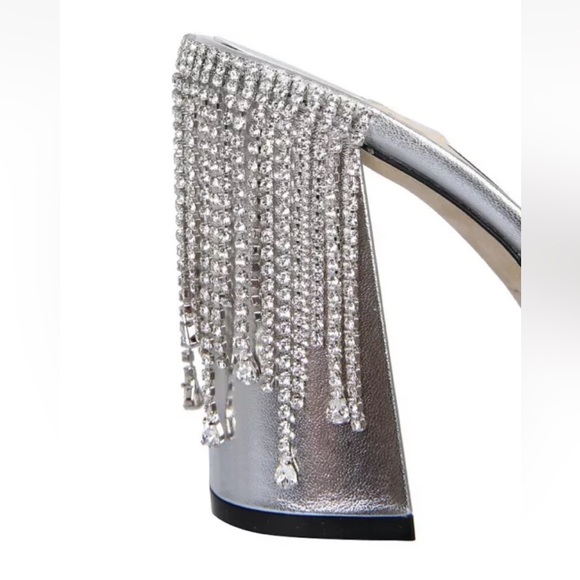 NIB Jimmy Choo Baia crystal mule sz 39 - Picture 5 of 7